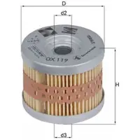 MAHLE ORIGINAL OX 119 Oliefilter