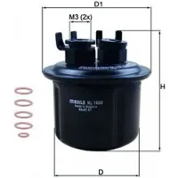 MAHLE ORIGINAL KL 1050D Brandstoffilter