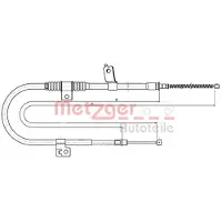 METZGER 17.2291 Handremkabel