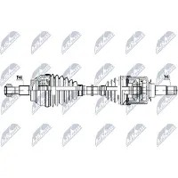 NTY NPW-ME-055 Aandrijfas