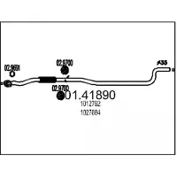 MTS 01.41890 Voorpijp