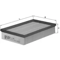 Knecht LX 1596 Luchtfilter