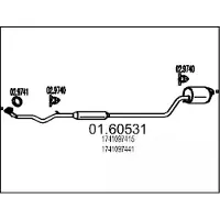 MTS 01.60531 Einddemper