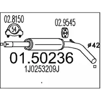 MTS Middendemper 01.50236