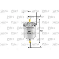 Valeo Brandstoffilter 587040