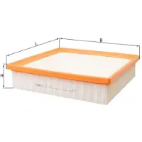 Knecht LX 2872 Luchtfilter