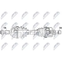 NTY NPW-CT-144 Aandrijfas