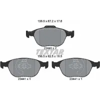 Textar Remblokset 2383201, voor
