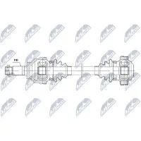 NTY NPW-BM-249 Aandrijfas