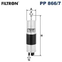 FILTRON Brandstoffilter PP 866/7