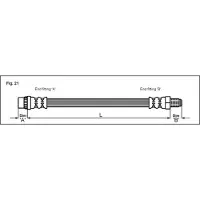 METZGER 4111104 Remslang