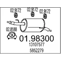 MTS Einddemper 01.98300
