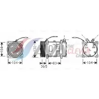 Ava Cooling UVAK035 Aircopomp