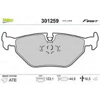 Valeo 301259 Remblokken