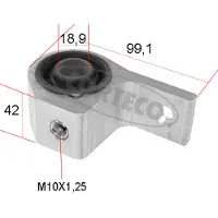 CORTECO 80005452 Draagarmrubber