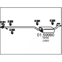 MTS Middendemper 01.59980