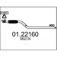 MTS 01.22160 Voorpijp