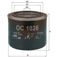 MAHLE ORIGINAL Oliefilter OC 1026
