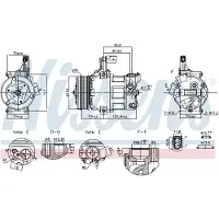 Nissens 891034 Aircopomp