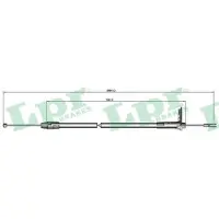 LPR Kabel, parkeerrem C0415B