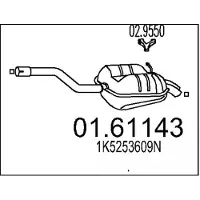 MTS 01.61143 Einddemper
