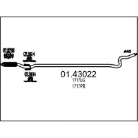 MTS 01.43022 Voorpijp