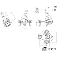 FEBI BILSTEIN 183622 Fuseekogel