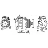 Ava Cooling BWAK493 Aircopomp