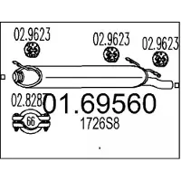 MTS Einddemper 01.69560