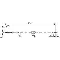 Bosch 1 987 482 293 Handremkabel