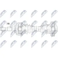 NTY NPW-PS-017 Aandrijfas