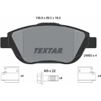 Textar Remblokset 2488301, voor