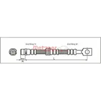 METZGER 4112825 Remslang