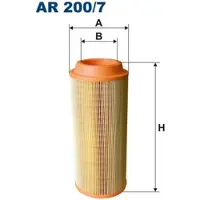 FILTRON Luchtfilter AR 200/7