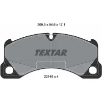 Textar Remblokset 2214801, voor