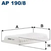 FILTRON Luchtfilter AP 190/8