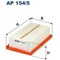 FILTRON Luchtfilter AP 154/5