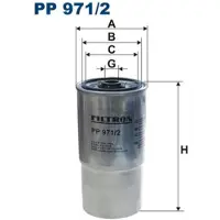 FILTRON PP 971/2 Brandstoffilter