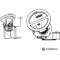 Blue Print ADBP680014 Brandstofpomp