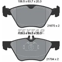 Textar Remblokset 2167001, voor