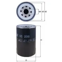 MAHLE ORIGINAL OC 206 Oliefilter