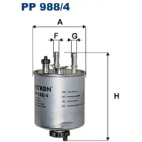 FILTRON PP 988/4 Brandstoffilter