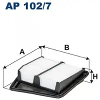 FILTRON Luchtfilter AP102/7