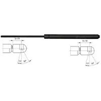 METZGER 2110244 Gasveer achterklep