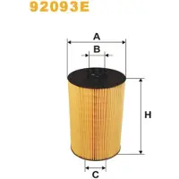 WIX FILTERS 92093E Oliefilter