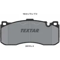 Textar 2431601 Remblokken