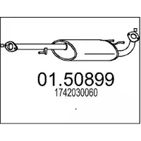 MTS Middendemper 01.50899