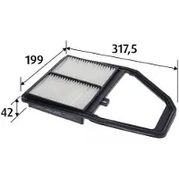 Valeo 585225 Luchtfilter