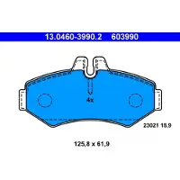 Ate Remblokken set 13.0460-3990.2 ATE voor o.a. MERCEDES-BENZ, VOLKSWAGEN