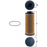 MAHLE ORIGINAL OX 376D Oliefilter